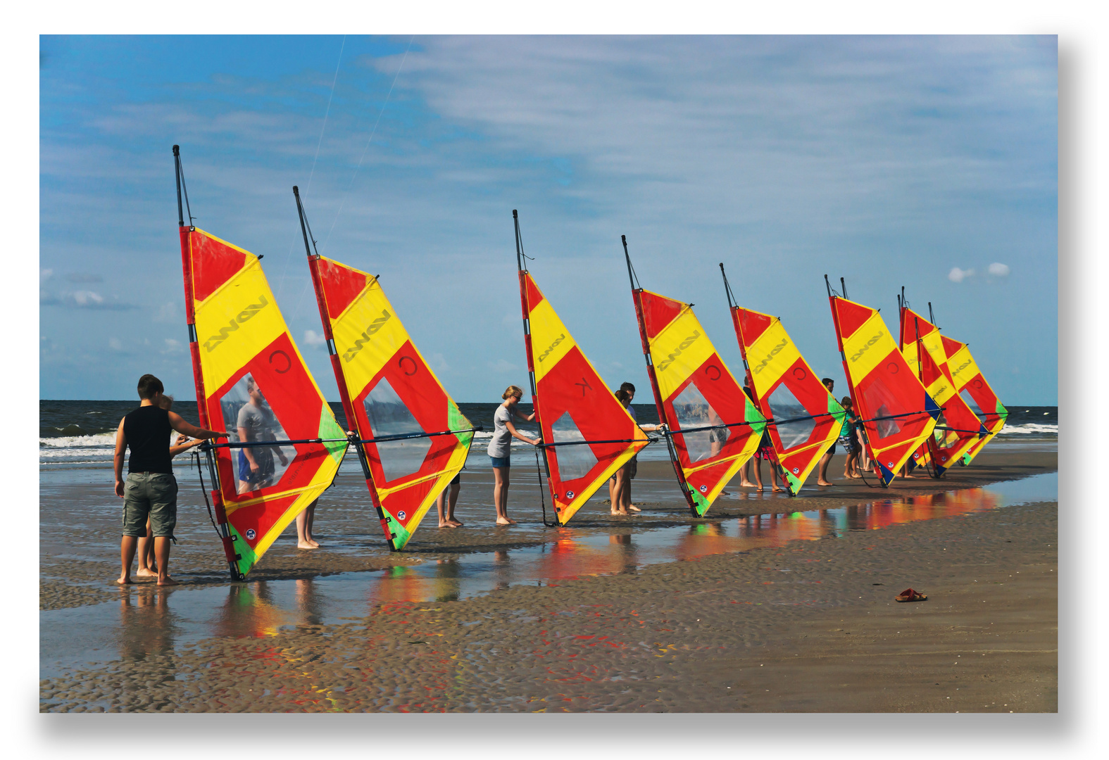 Surfschule vor Ording