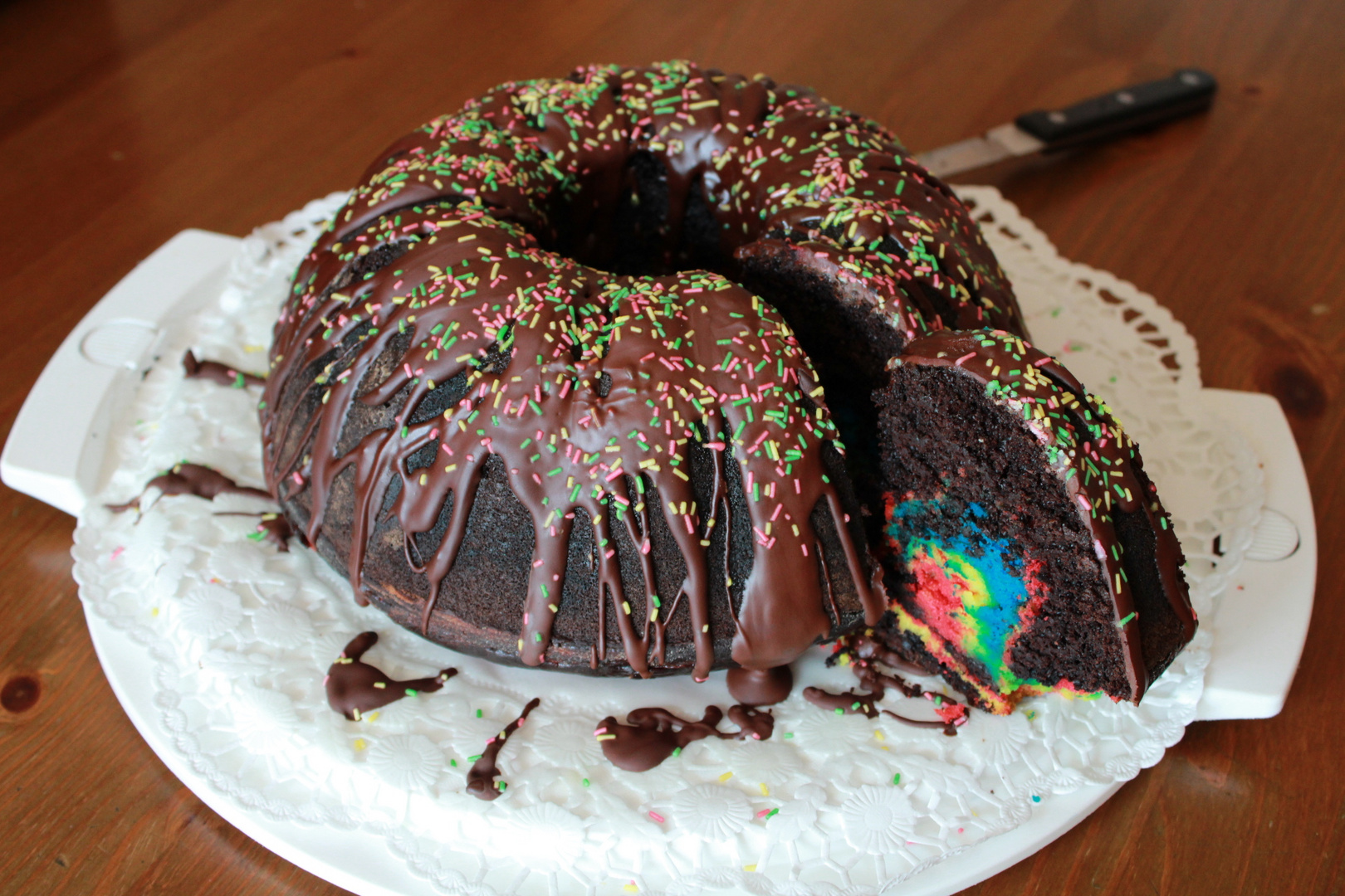 Surprise Chocolate Cake 