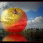 Surreal apple