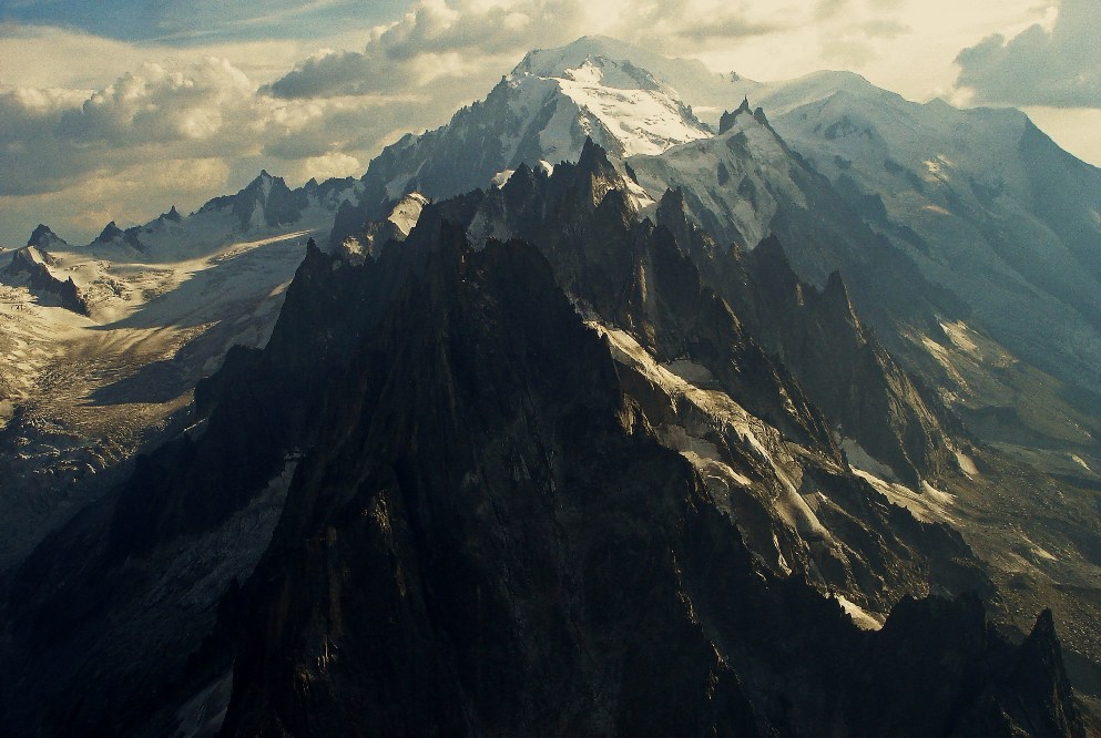 Survol des Alpes