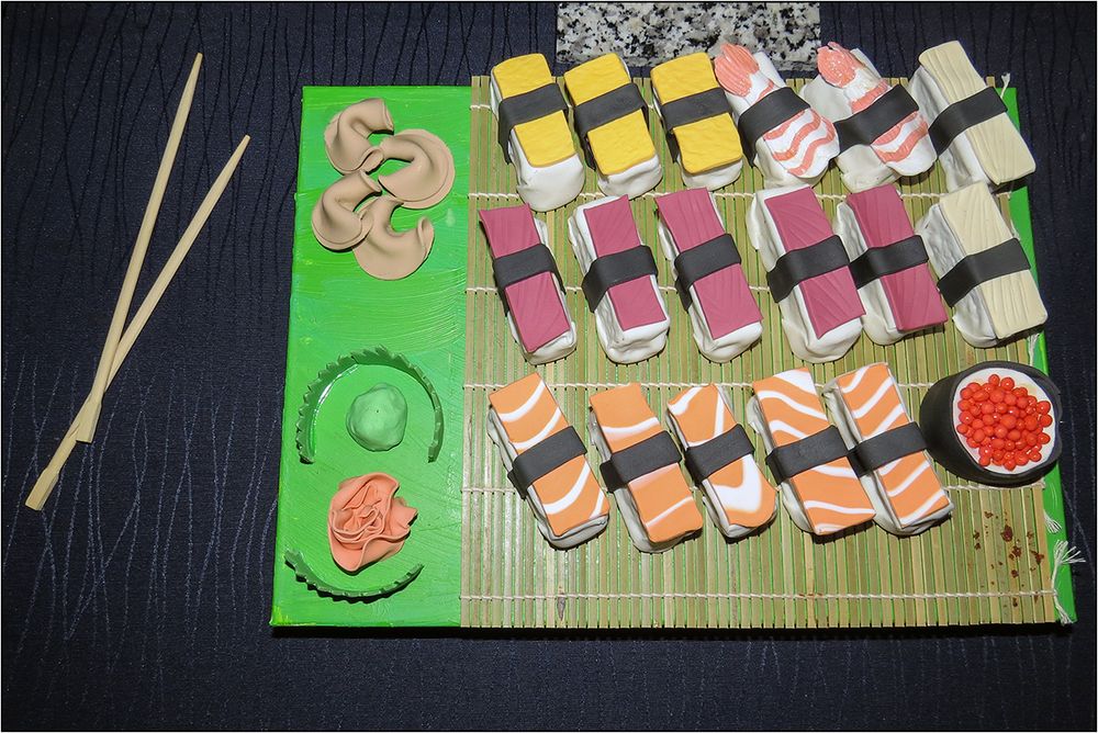 Sushi-Torte