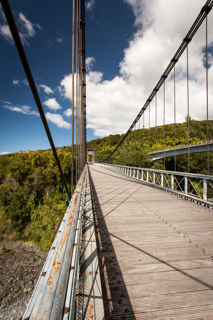 Suspension Bridge, La Réunion