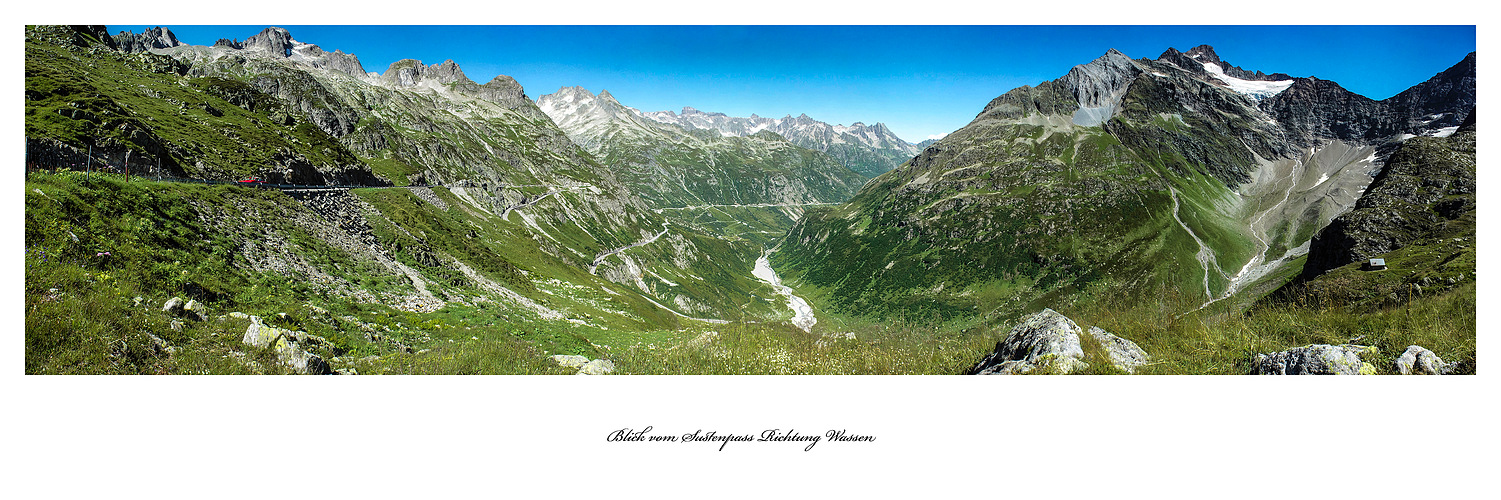 Sustenpass im Sommer 2012