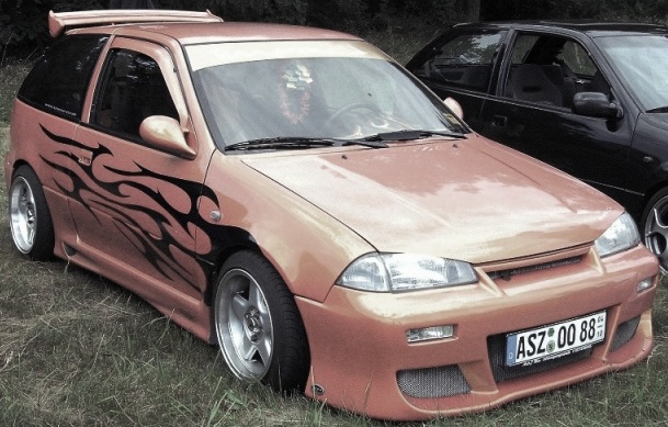 Suzuki Swift vom Suzuki Treffen in Sachsen