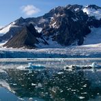 Svalbard  -  Gletscher im Westen