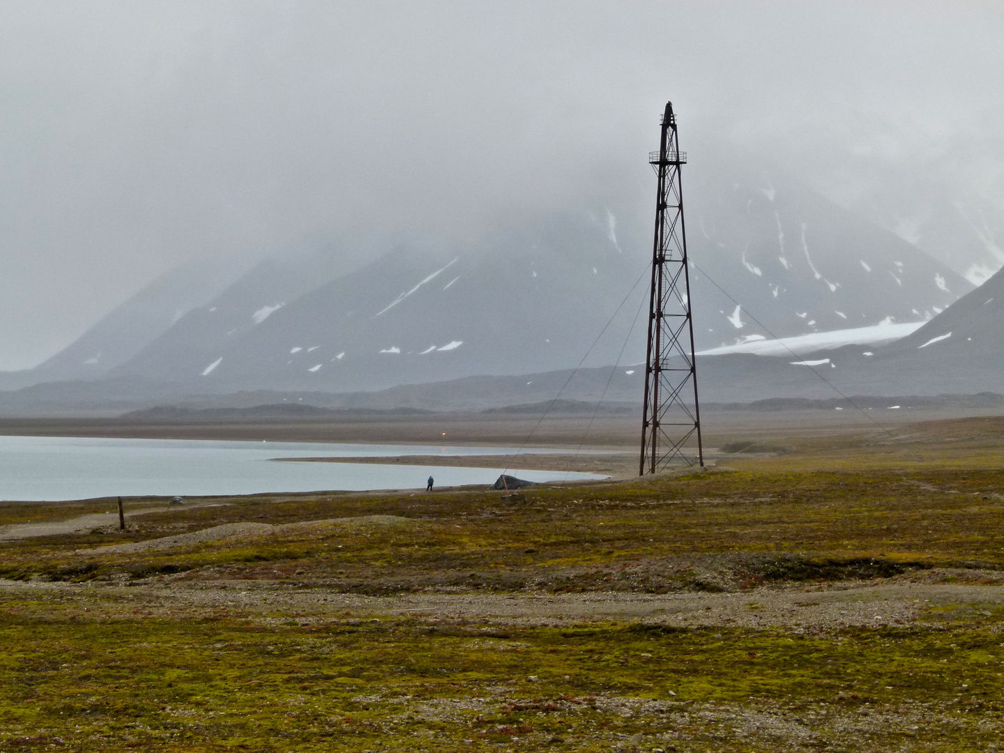 Svalbard, Ny Aleysund, Luftschiffmast