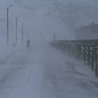 Svalbard - Schneesturm