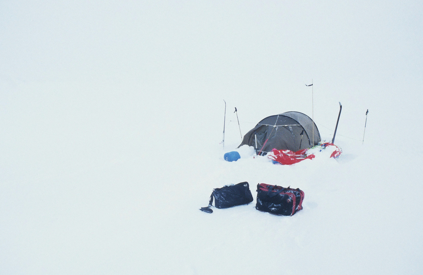 Svalbard - White out