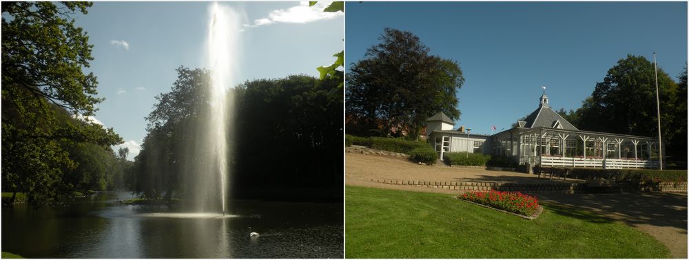 Svanelunden , ein kleiner Park in Hjørring (2 )