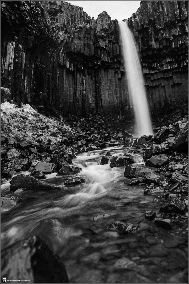 Svartifoss - Black Waterfall