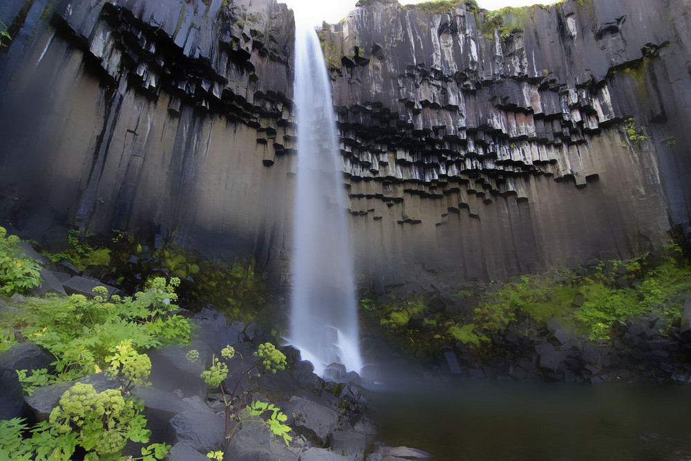 Svartifoss etwas anders ...