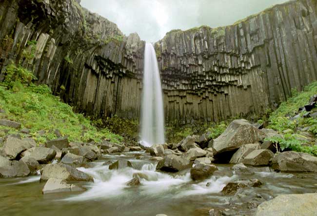 Svartifoss im Skaftafell NP