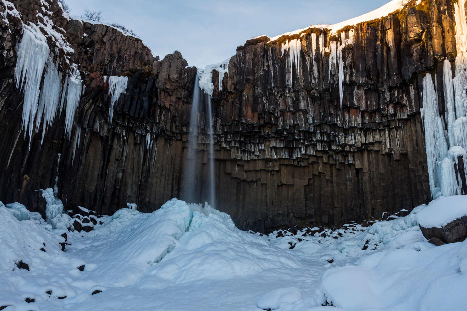 Svartifoss im Winter