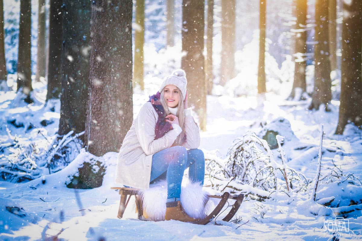 Svenja im Winterwonderland