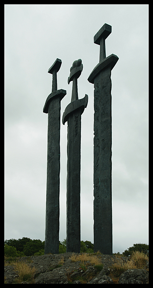 Sverd i fjell - Schwerter im Felsen