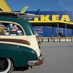 Sverige * Borlänge IKEA* 1950 Chevrolet Styleline Station Wagon