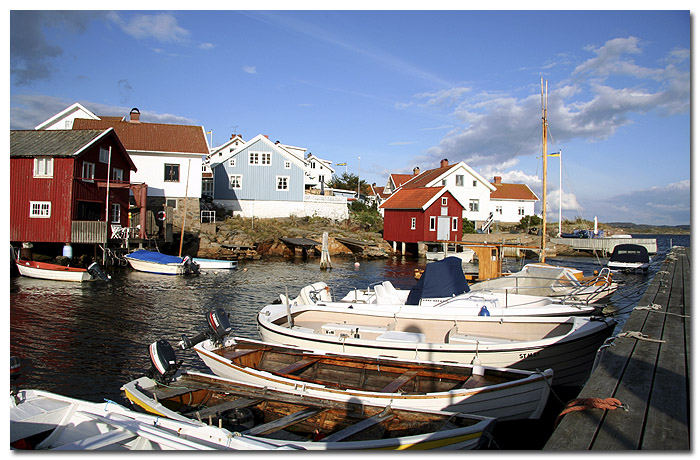 Sverige - west coast - harbour of Molloesund