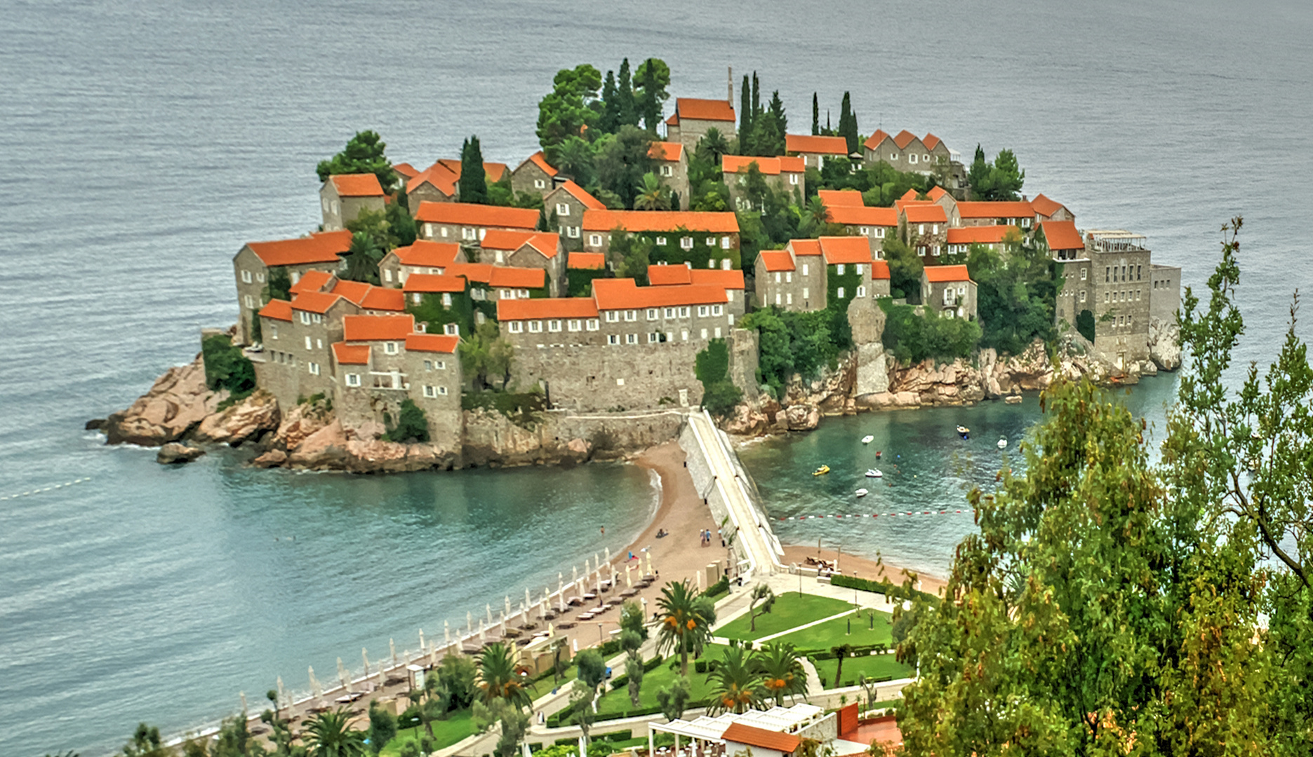 SVETI STEFAN HOTEL RESORT in MONTENEGRO