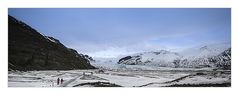 Svínafellsjökul Gletscher