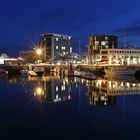 Svolvaer bei Nacht mit der MS Trollfjord