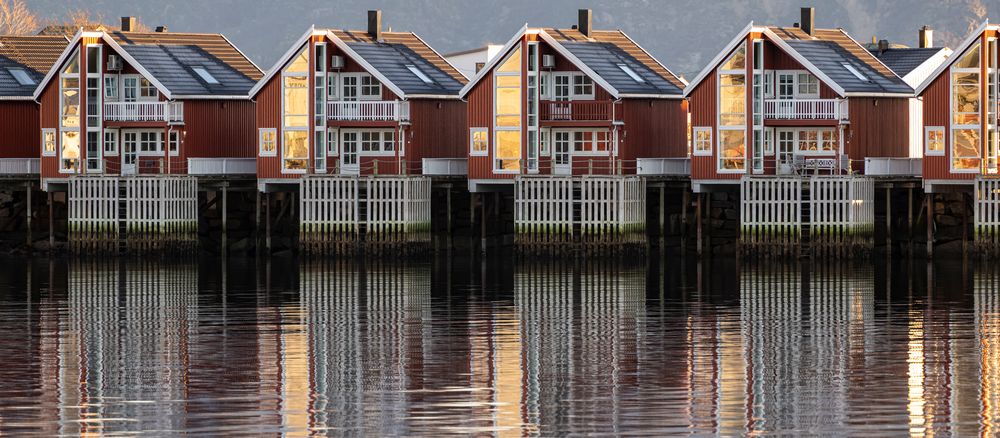 Svolvaer in Norwegen