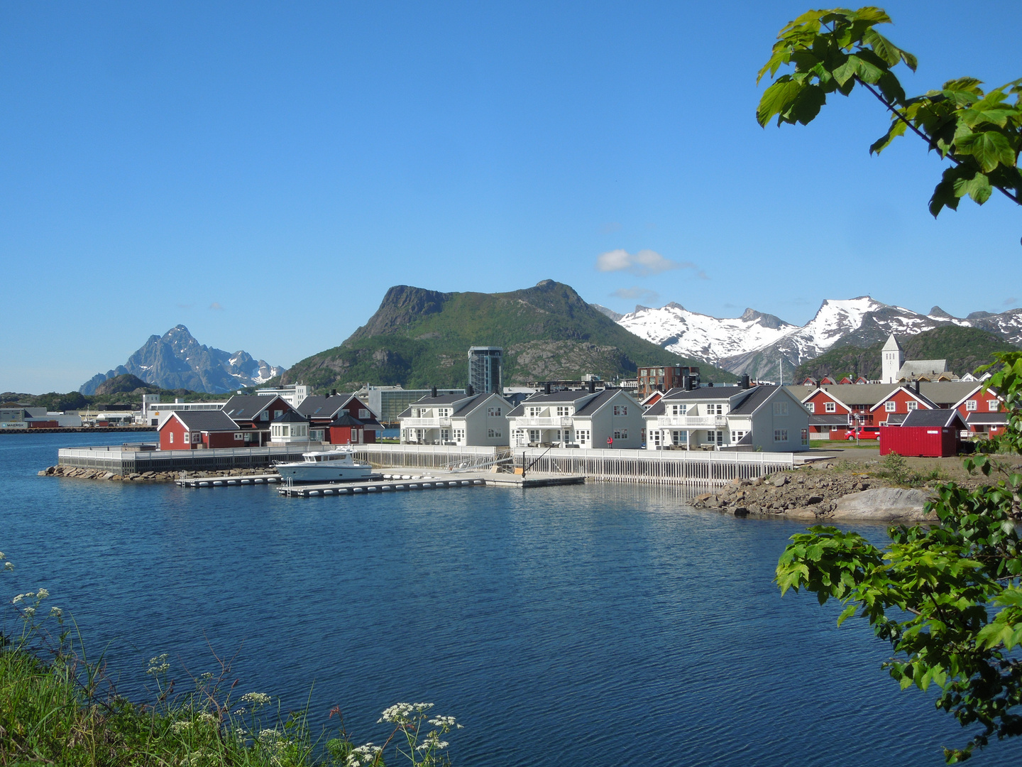 Svolvaer Lofoten hafen 3