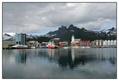 Svolvaer mit tollen Schiffen