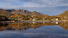 Svolvær im letzten Herbst