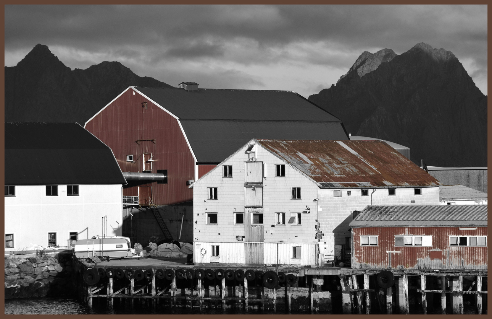 Svolvær im Spätsommer