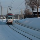 SVZ , Bergfahrt an der Erich-Mühsam-Straße .