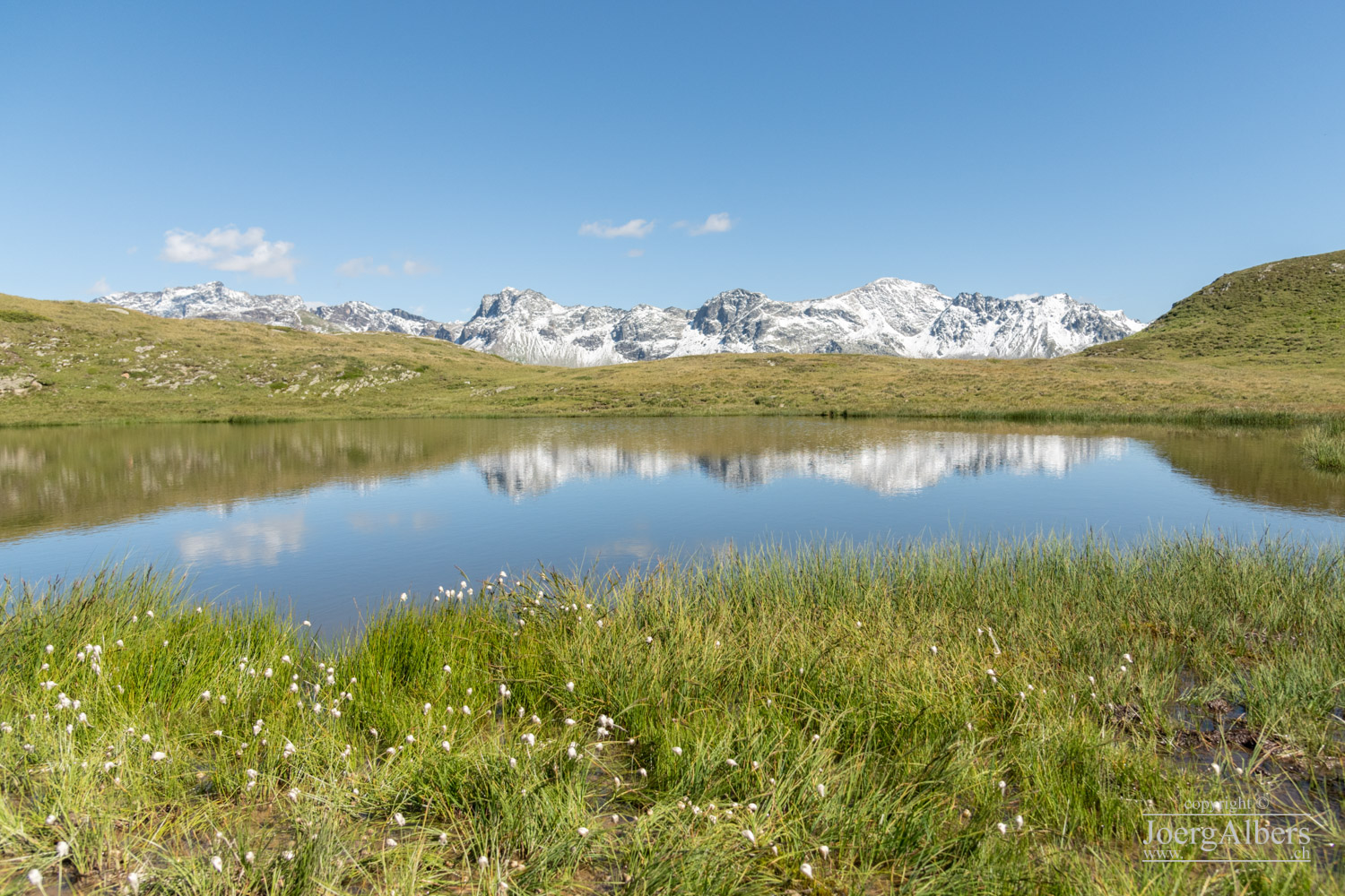 SW Bivio Richtung Stallerberg: Blick Richtung E über See