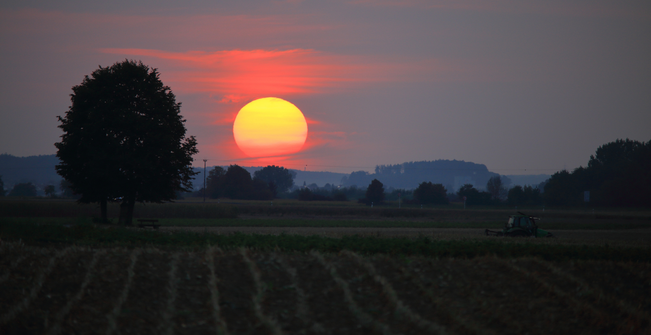 Swabian sunset