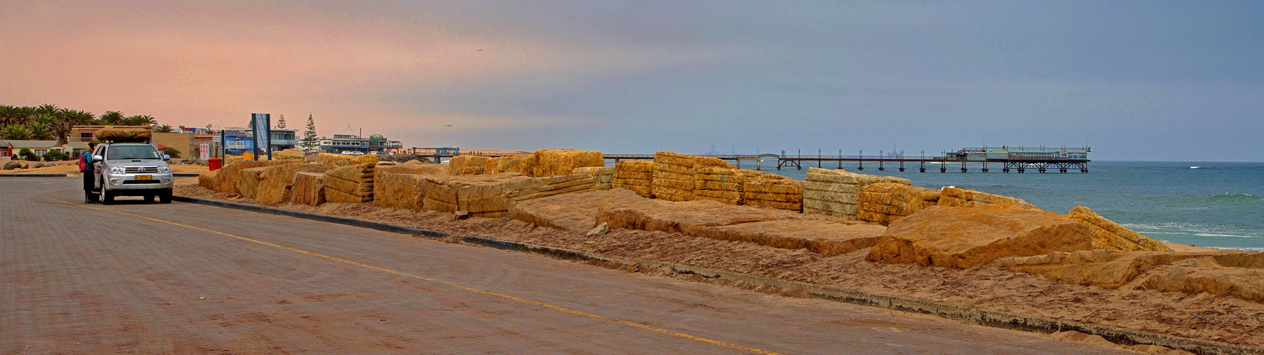 Swakobmund ,Namibia 2021, am Atlantik