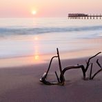 Swakopmund Jetty, Winter Sunset