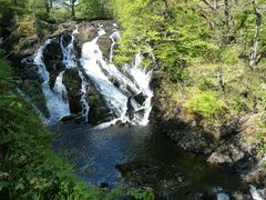 Swallow Falls in Wales