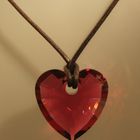 Swarovski Herz rot (ein Zeichen der Liebe)