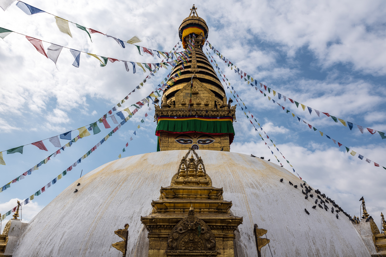 Swayambhunath Stupa Kathmandu Nepal 