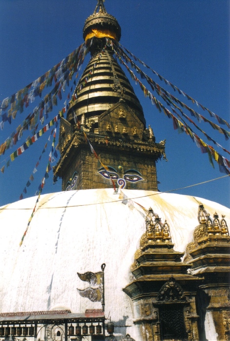 Swayambhunath-Tempel in Kathmandu