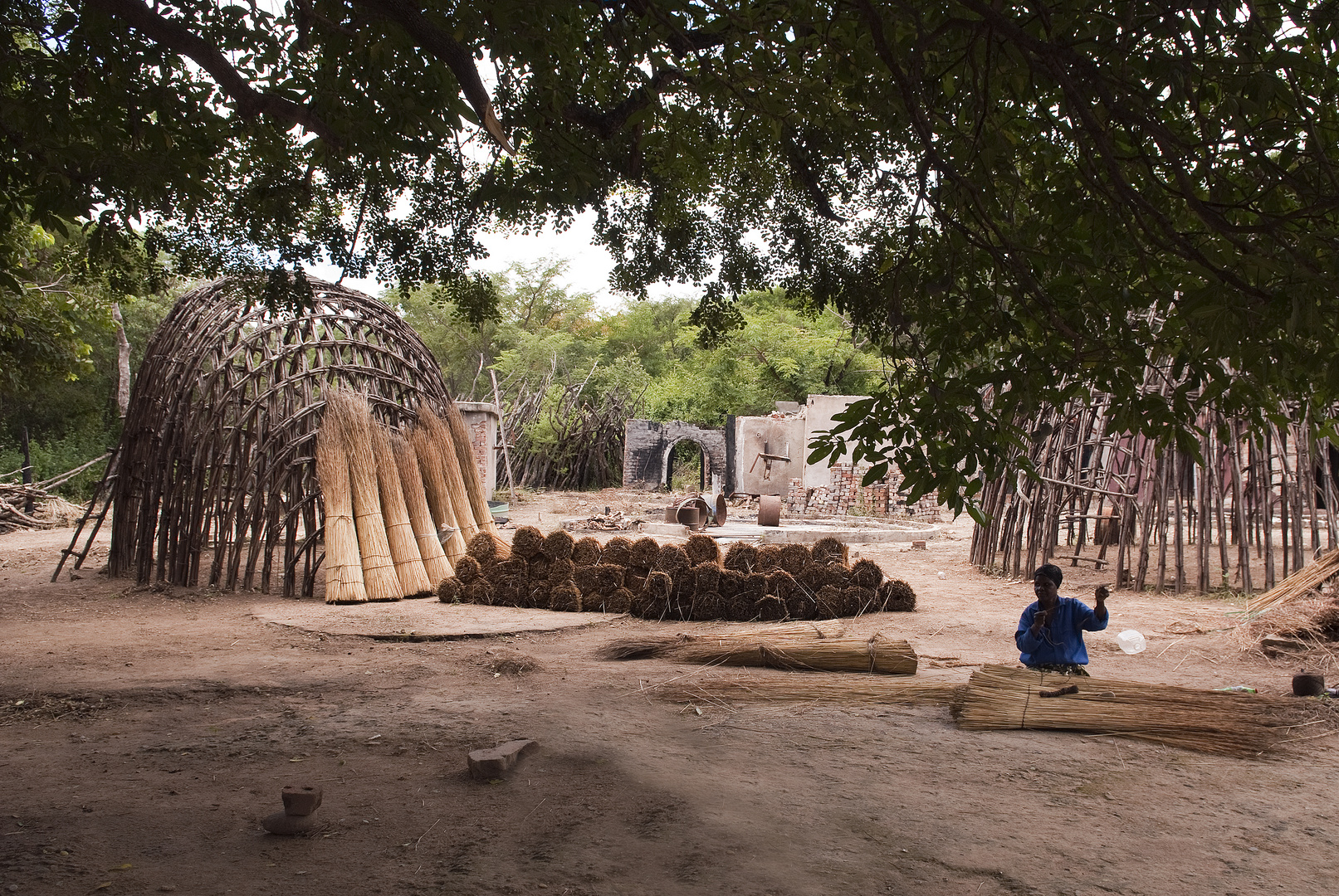 Swaziland: Ein Dorf entsteht