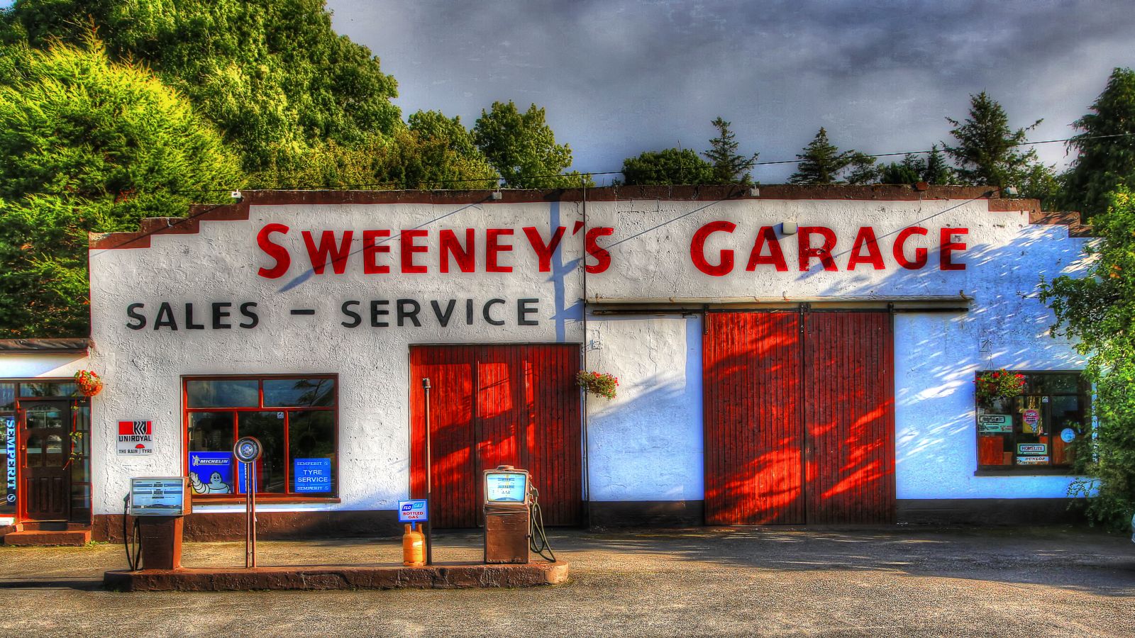 >>sweeney's garage.