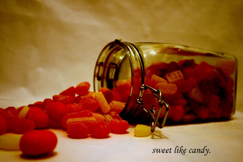 [sweet like candy.]