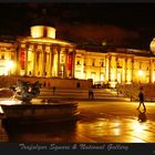 Sweet London...National Gallery und Trafalgar Square bei Nacht