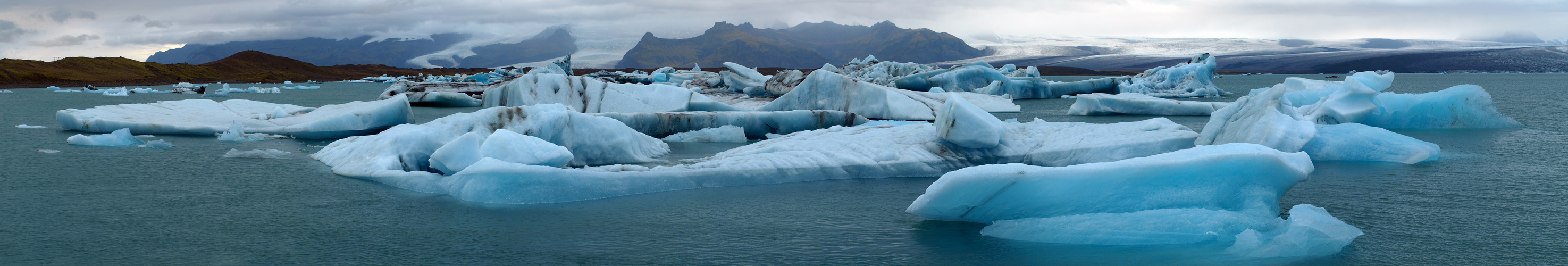 Swimming Blue Ice