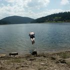 Swimming in Belis Lake, RO