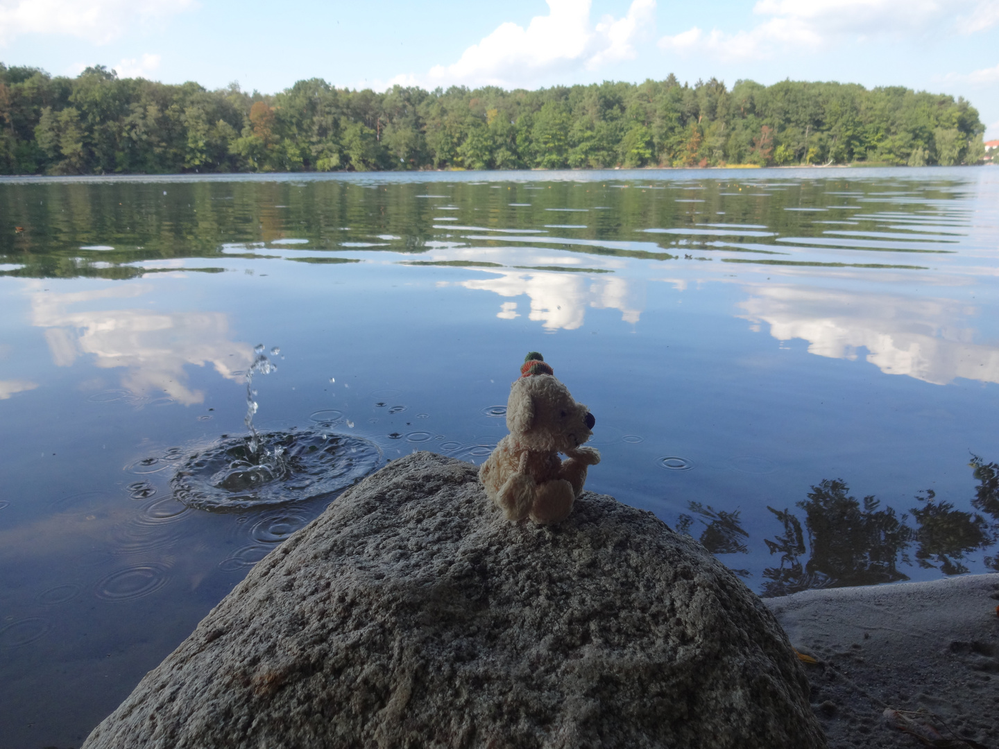 Swimming or not in Strausberger See - 2015