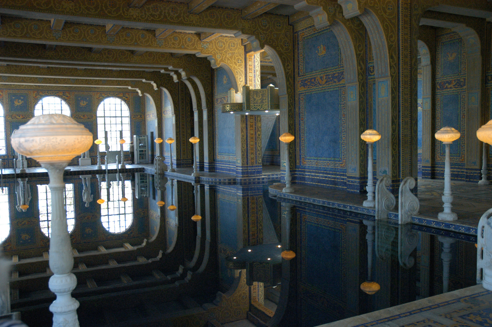 Swimming Pool im Hearst Castle