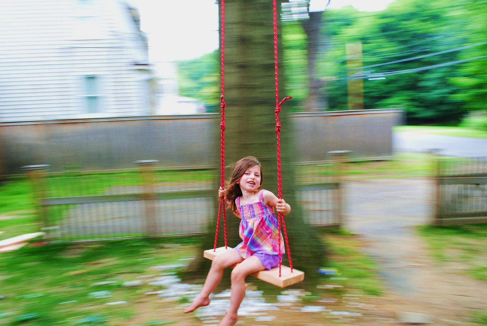 Swinging Happily