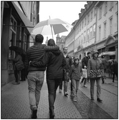 Swinging in the rain