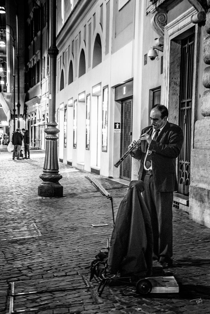 swinging in the street