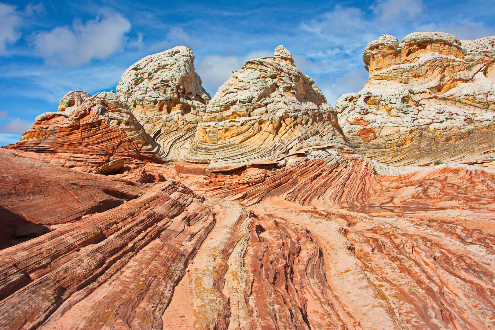 Swirls in rock